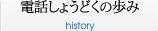 電話しょうどくの歩み